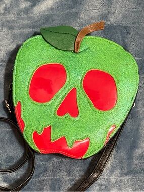 Glitter Poison Apple Crossbody Bag
